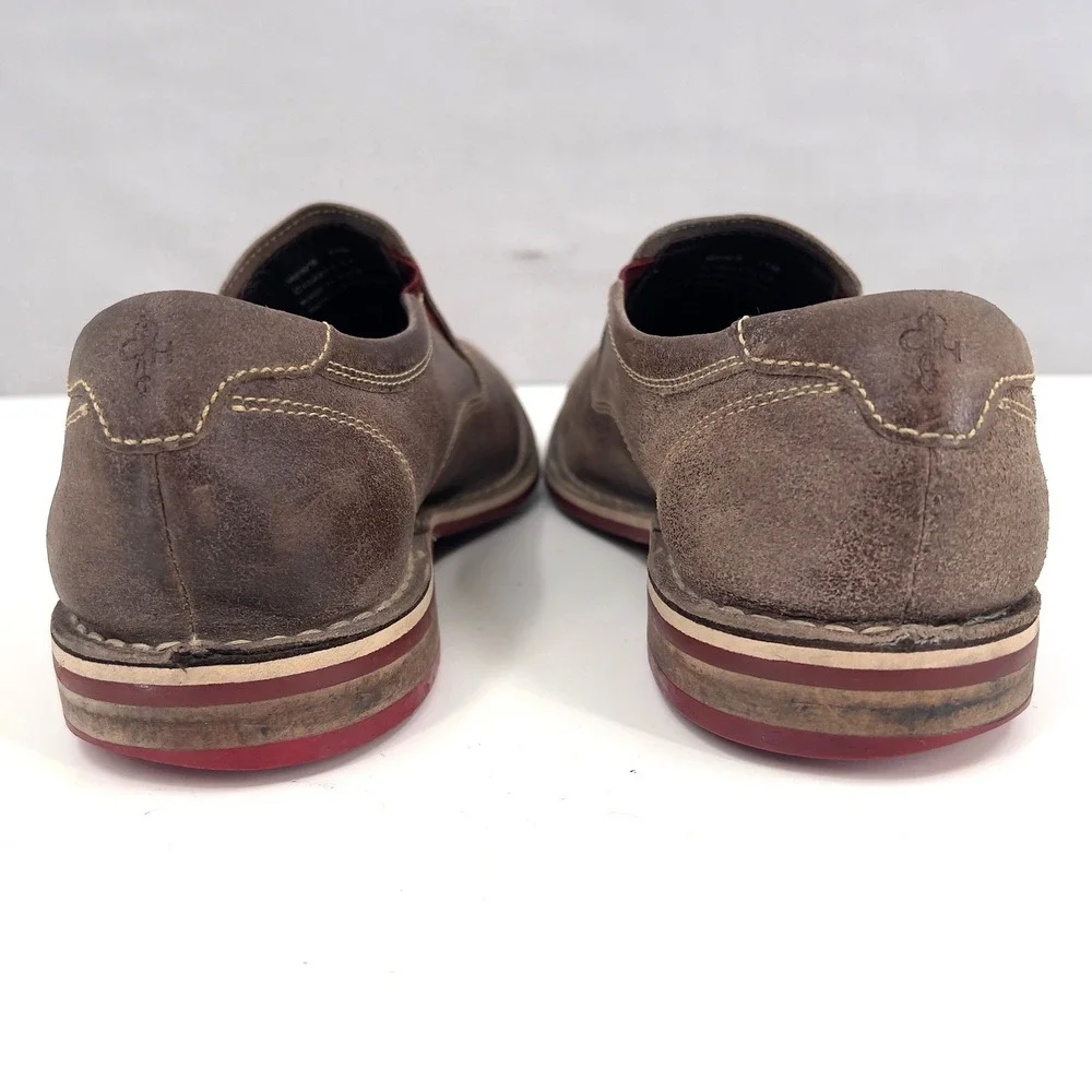 Vintage Cole Haan Nike Era Mens Brown‎ Leather Venetian Slip On Loafer Y2K 11 M